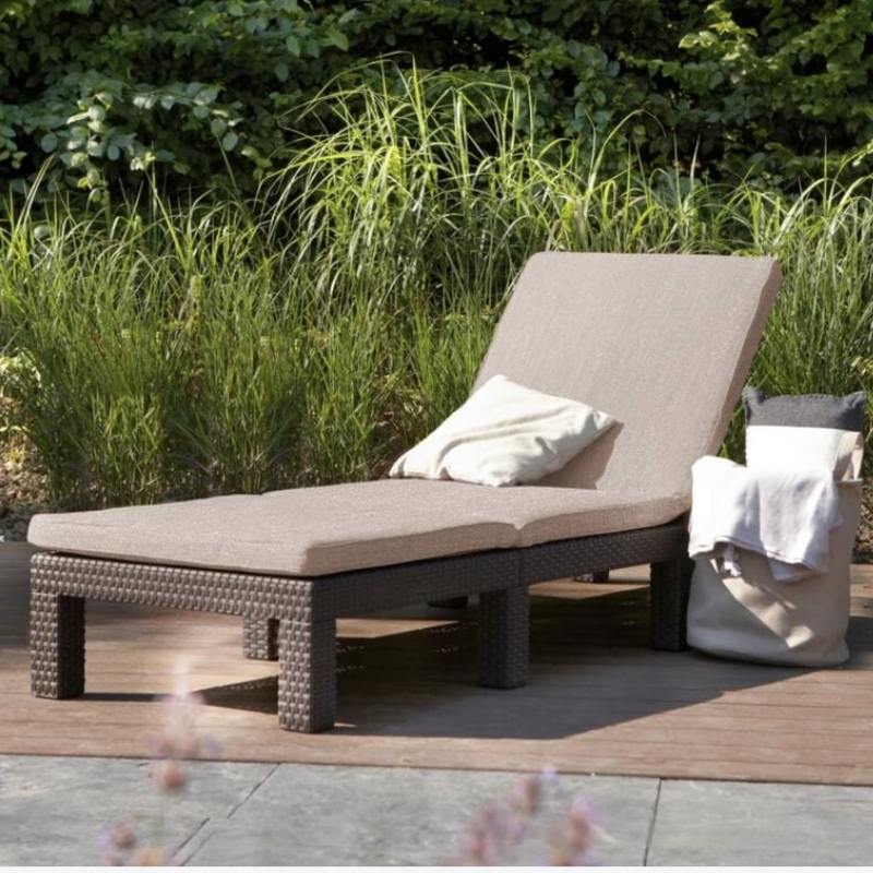 Keter Allibert Luxurious sodo gultas JAIPUR raudonas (255891)