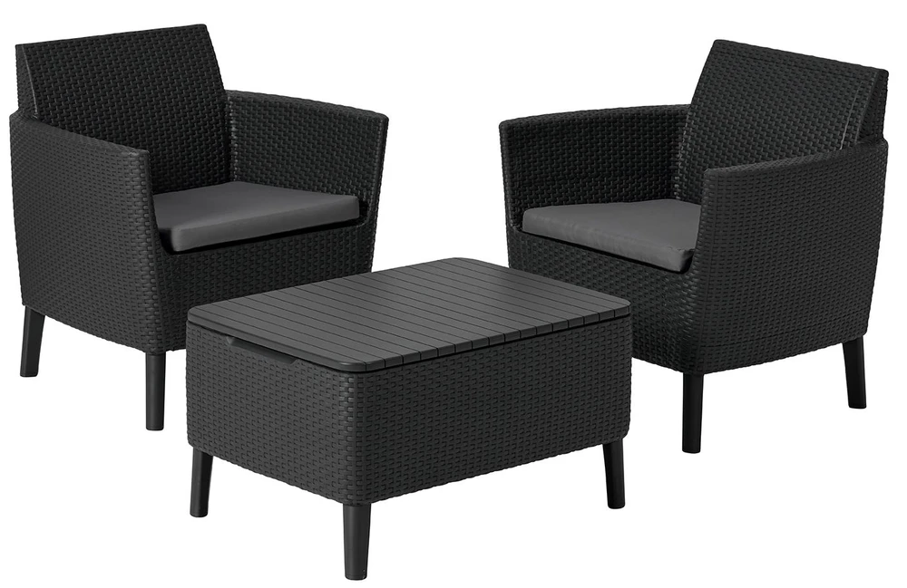 Lauko baldų komplektas Keter Komplektas mebli SALEMO BALCONY SET