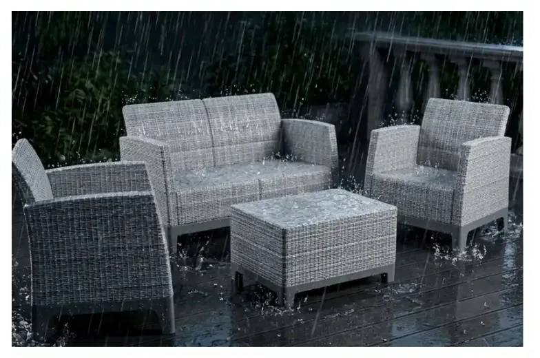 Keter Sodo baldų komplektas Scandi Forma 2 Seater Set light pilkas/dark steel pilkas