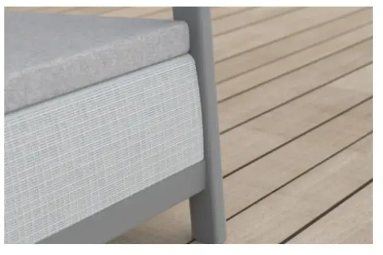 Keter Sodo baldų komplektas Scandi Linea Balcony Set light pilka/dark steel pilka