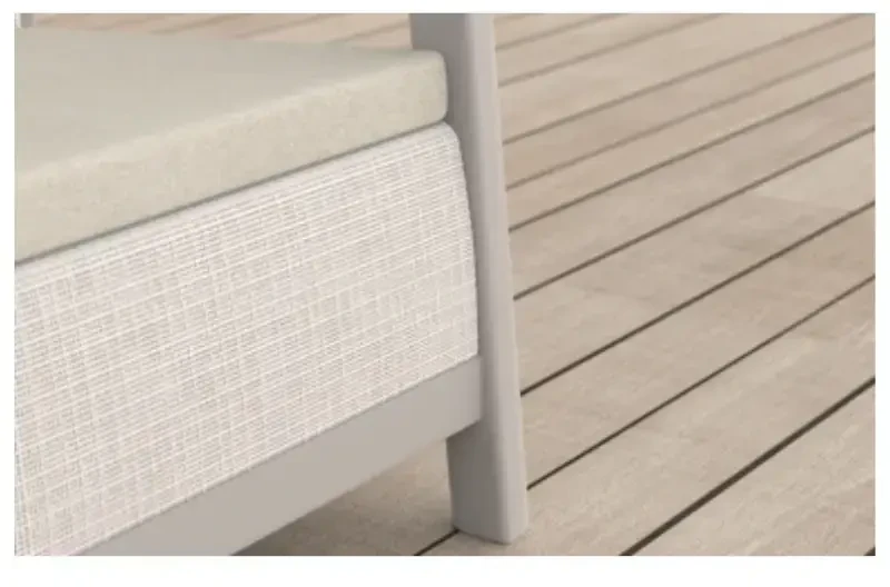 Keter Sodo baldų komplektas Scandi Linea 3 Seater Set pebble pilkas/light beige