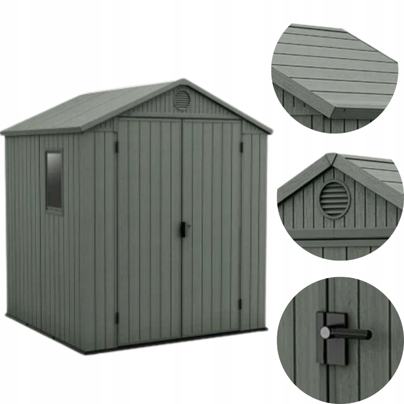 Sodo namukas Keter Darwin 6x8, Žalias