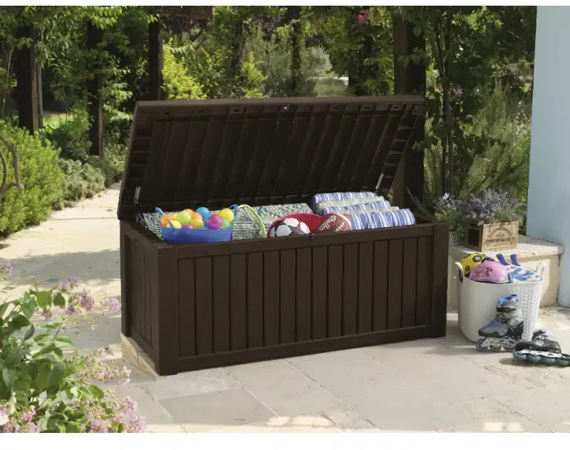 Keter Storage box Rockwood Storage Box 570L ruda