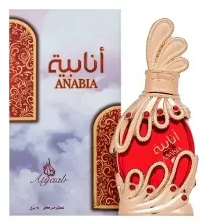 Khadlaj Anabia Raudona CPO aliejiniai kvepalai unisex, 20 ml
