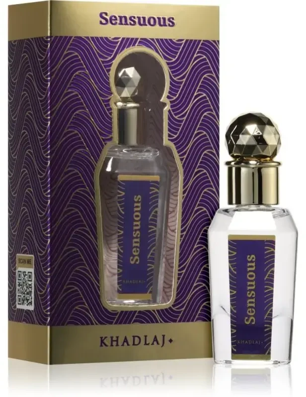 Khadlaj Sensuous - koncentrovaný parfémovaný olej, 15 ml