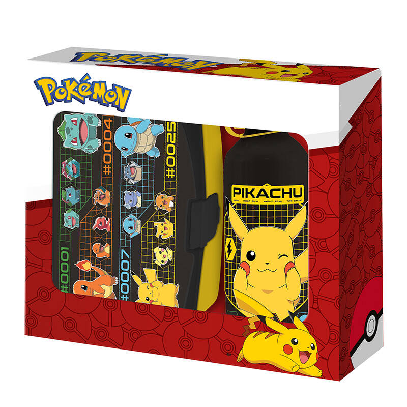Kids Licensing Priešpiečių dėžutės ir vandens butelio Pokemon KiDS licencija