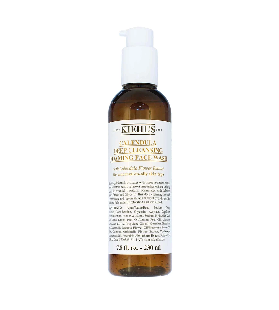 Kiehl's Kiehl´s Calendula giliai valomasis gelis (Deep Clean sing putojantis veido prausiklis) 230 ml
