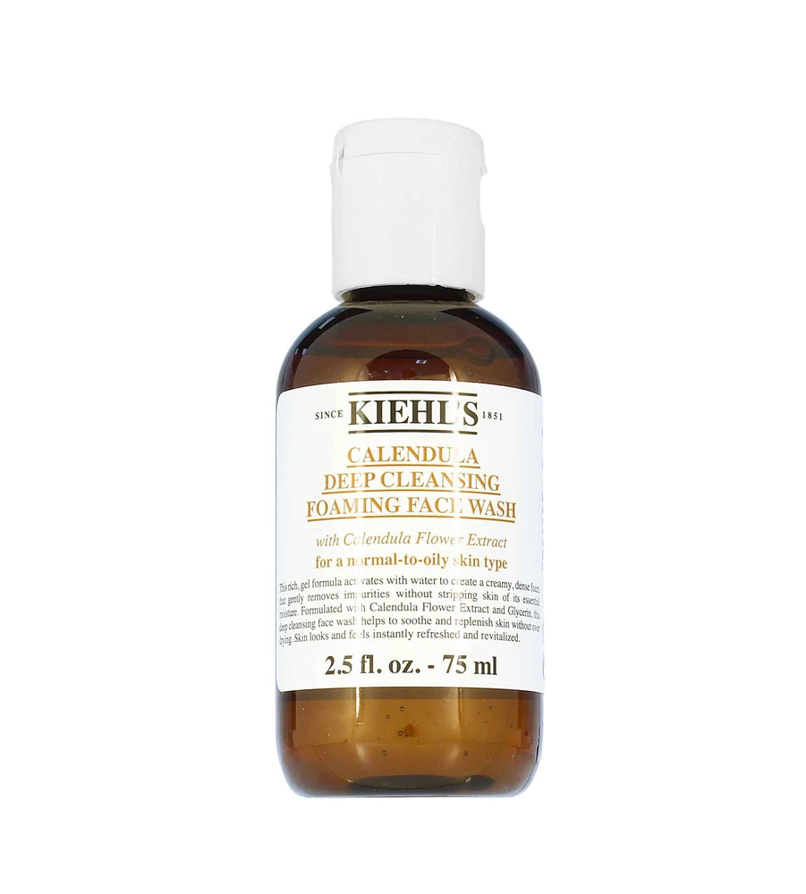 Kiehl´s Kiehl's Calendula Deep Cleansing Foaming Face Wash veido prausiklis su medetkomis, 75 ml