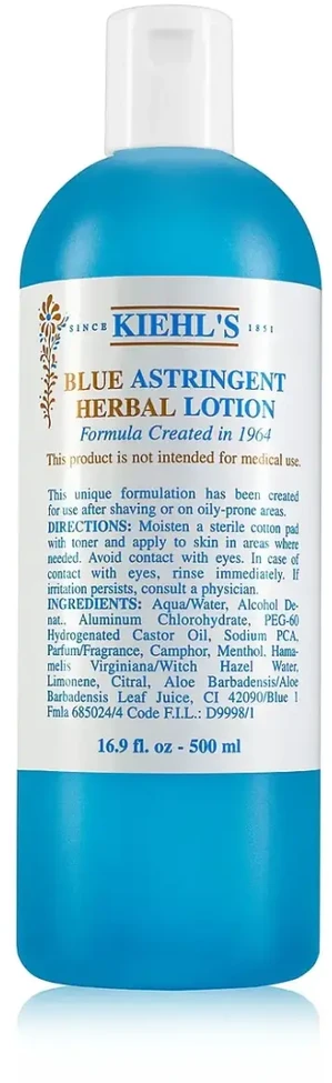 Kiehl'sBLUE ASTRINGENT HERBAL LOT 250ML