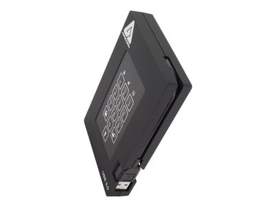Kietasis diskas Dysk zewnętrzny HDD Apricorn Aegis Fortress 2TB Juodas (A25-3PL256-2000F)