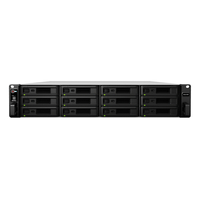 Serveris „Synology“ | Išplėtimo įrenginys | RX1217RP | Iki 12 HDD/SSD su karštuoju keitimu