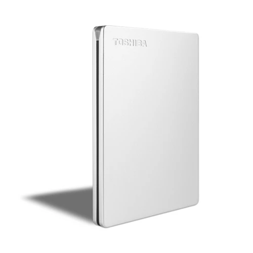Kietasis diskas TOSHIBA Canvio Slim 2TB USB 3.2 Sidabrinis