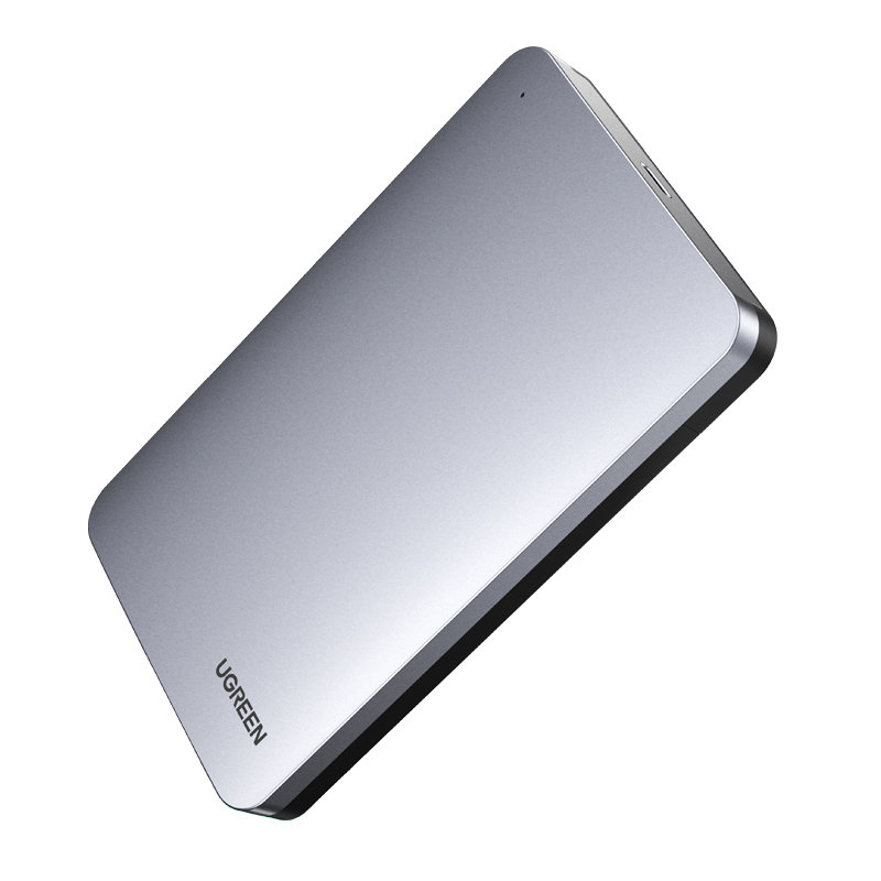 Ugreen CM300 70498 skyrius 2,5'' SATA 3.0 6Gbps kietasis diskas - pilka + USB-C - USB-A laidas 0,5 m