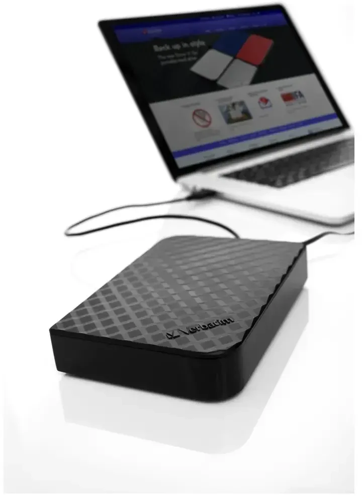 Kietasis diskas Verbatim HDD 2TB USB 3.0 External Store n Save juodas 47685