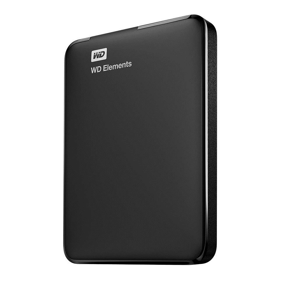 Western Digital Kietasis išorinis diskas WD Elements Portable HDD 1,5TB USB3, Juodas