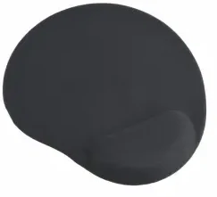 Gembird | Gel Pelės kilimėlis su riešo atrama | Ergonomic Pelės kilimėlis | 240 x 220 x 4 mm | Juodas