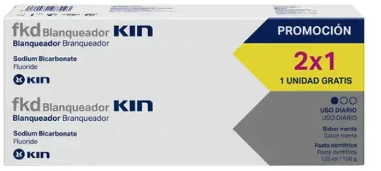 Kin Fkd balinamoji dantų pasta 2x125ml
