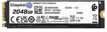 Kietasis diskas SSD Kingston KC3000 M.2 PCIe 4.0 NVMe 2TB