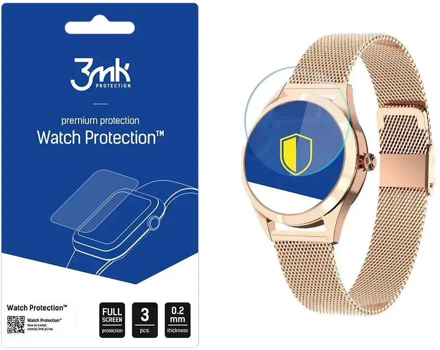 3Mk Protection KingWear KW10 - 3mk Watch Protection ARC