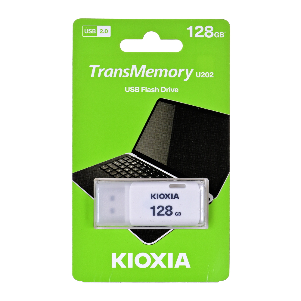 Kioxia 128GB U202 Hayabusa Baltas