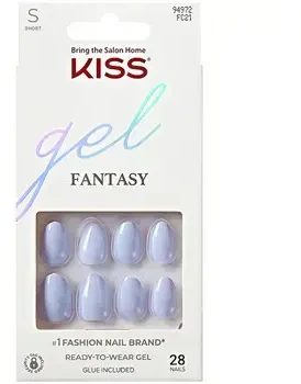 Kiss My Face KISS Gel Fantasy Day 1 - Mėlyna 28 pcs.