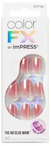 KISS ImPRESS Color FX lipnūs nagai - Boundless 30 vnt.