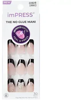 Kiss My Face KISS Lipnūs nagai imPRESS Nails - Prie upės 30 vnt.