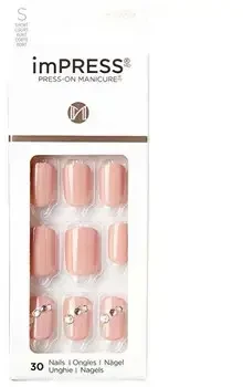 KISS Lipnūs nagai imPRESS Nails Crystal Blossom 30 vnt.
