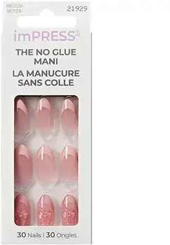KISS Lipni nagai imPRESS Nails - Glow Muse 30 vnt.