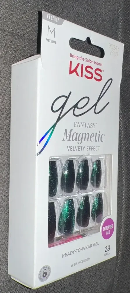 KISS Geliniai nagai Gel Fantasy Magnetic (Chameleonas) 28 vnt.