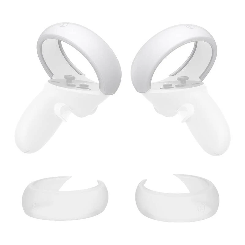KiwiDesign Valdiklio apsauginis dangtelis Kiwi Design Q26-2.1, skirtas Meta Quest 2 Baltas