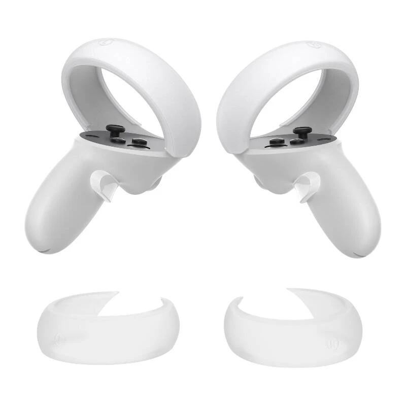 KiwiDesign Valdiklio apsauginis dangtelis Kiwi Design Q26-2.1, skirtas Meta Quest 2 Baltas