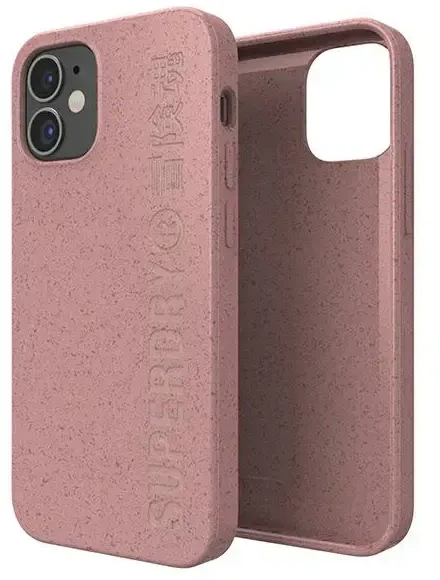 Karl Lagerfeld SUPERDRY SNAP DĖKLAS KOMOSTUOJAMAS IPHONE 12 MINI Rožinis