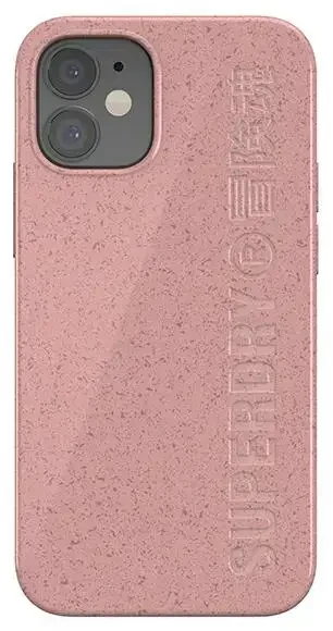 Karl Lagerfeld SUPERDRY SNAP DĖKLAS KOMOSTUOJAMAS IPHONE 12 MINI Rožinis