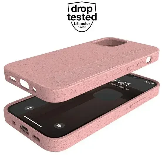 Karl Lagerfeld SUPERDRY SNAP DĖKLAS KOMOSTUOJAMAS IPHONE 12 MINI Rožinis