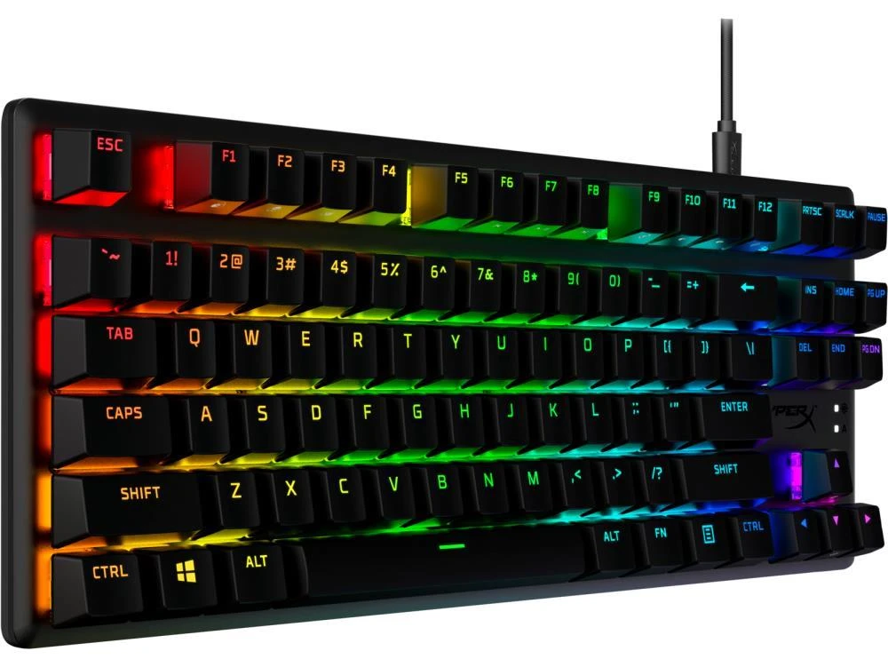 HyperX Alloy Origins PBT HX Blue - mechaninė žaidimų klaviatūra