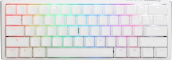 Klaviatūra Ducky One 3 Classic grynai balta Mini (JAV)