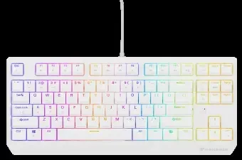 GNS GENESIS Thor 230 TKL klaviatūra Žaidimams USB QWERTY Anglų (JAV) Balta