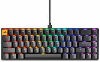 Glorious PC Gaming Race GMMK 2 TKL klaviatūra | 65%, Hot-swap, Fox Switches, US, juoda