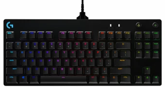 Klaviatūra žaidimams Logitech G PRO, Juodos spalvos