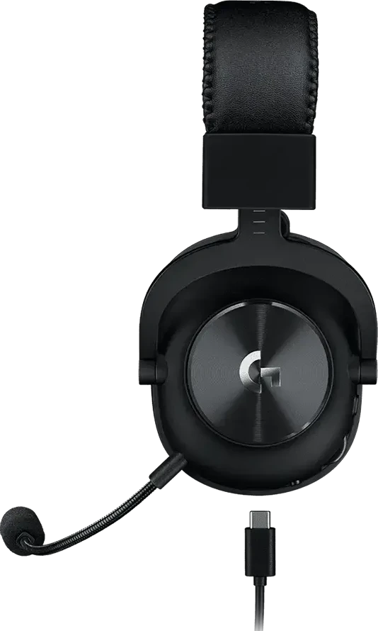 LOGITECH G PRO X Ausinės Žaidimams - Juodas - USB + Stovas - EMEA-914