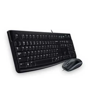 Laidinis klaviatūros ir pelės komplektas Logitech MK120, Nordic išdėstymas