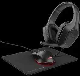 Pelė Trust GXT 790 „3-in-1“ žaidimų rinkinys (juodas)