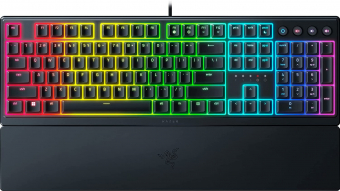 Razer | Ornata V3 | Klaviatūra žaidimams | su laidu | RGB LED pašvietimas | Cyrillic | Razer Mecha-Membrane | Juodas