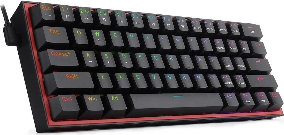 Žaidimų Klaviatūra Redragon Fizz K617 RGB (Juoda)