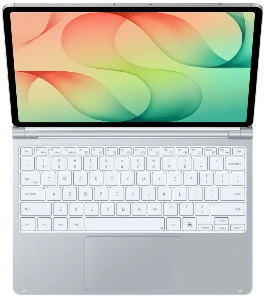 Klaviatūra Samsung Pro Klaviatūra do Galaxy Tab S12+ sidabrinė