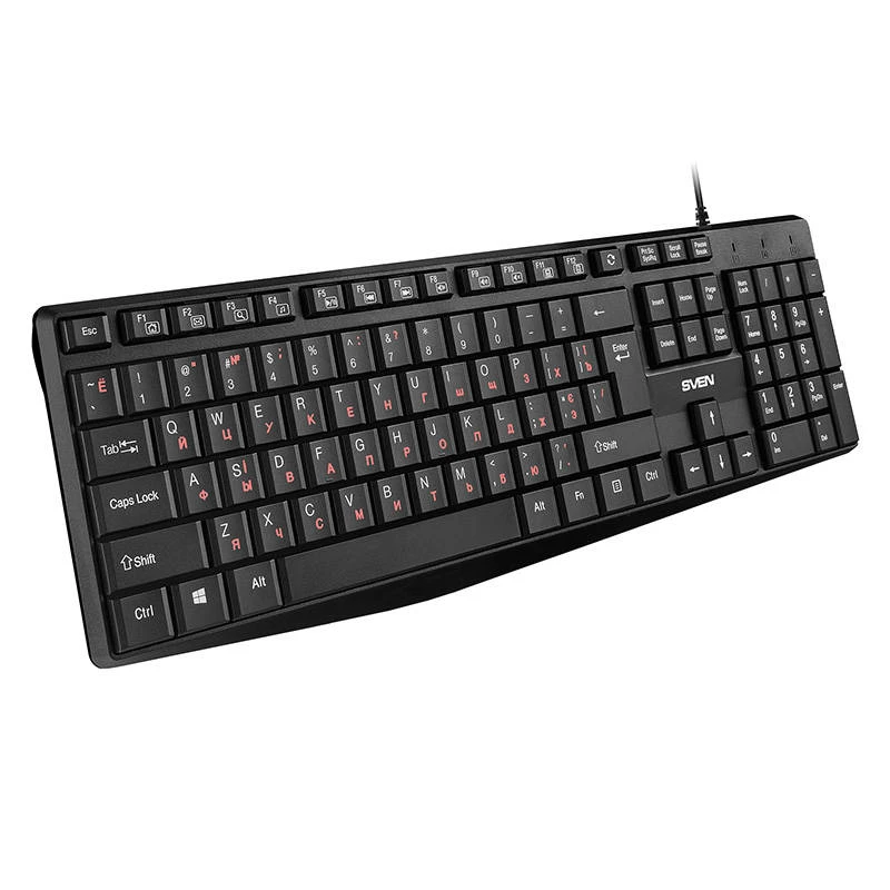 Klaviatūra Sven KB-S305 SLIM CYRYLICA (SV-018801)