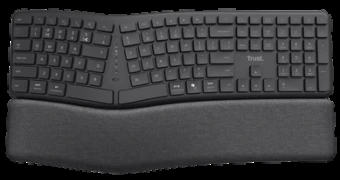 Trust Keyra Ergonomic multidevice Belaidė klaviatūra