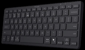 Trust Nado II klaviatūra Home/Office USB + Bluetooth QWERTY US English Juodas