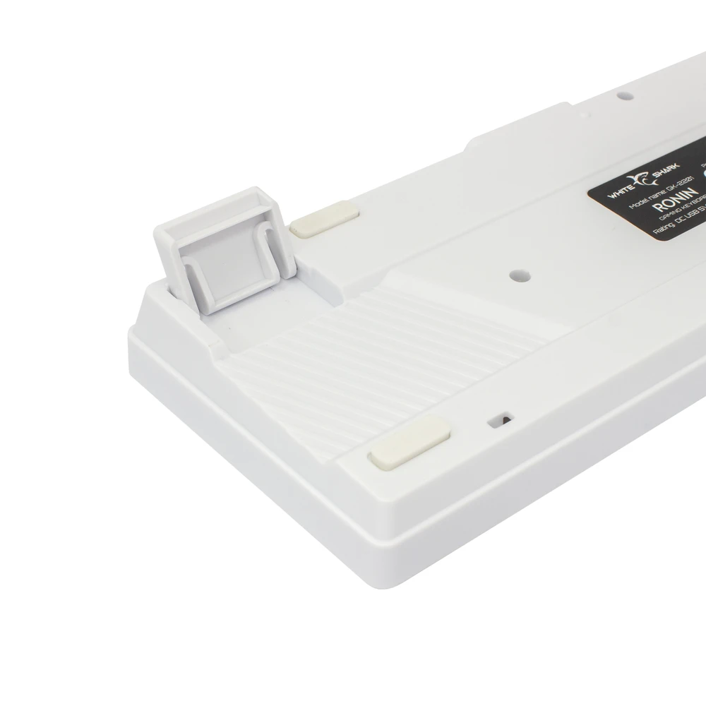 Klaviatūra White Shark Baltas Shark GK-2201 Ronin baltas US
